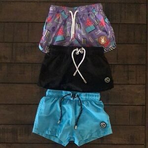 Bundle of 3 swim trunks - 12-24 months
